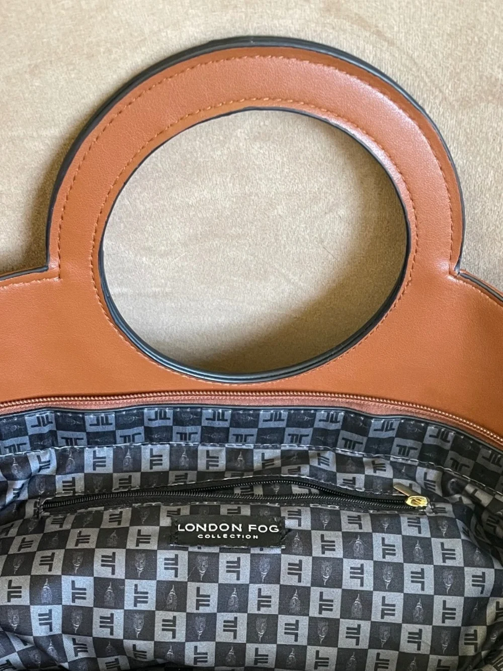 London Fog Collection color caramel